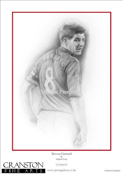 Gerrard - Liverpool Number 8 by Stephen Doig.