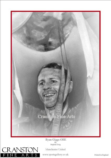 Ryan Giggs - European Cup Winner by Stephen Doig.
