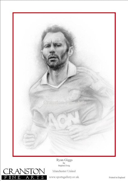 Manchester United - Ryan Giggs by Stephen Doig.
