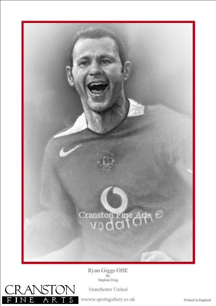 Ryan Giggs OBE by Stephen Doig.