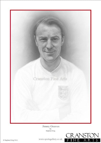 Jimmy Greaves by Stephen Doig.