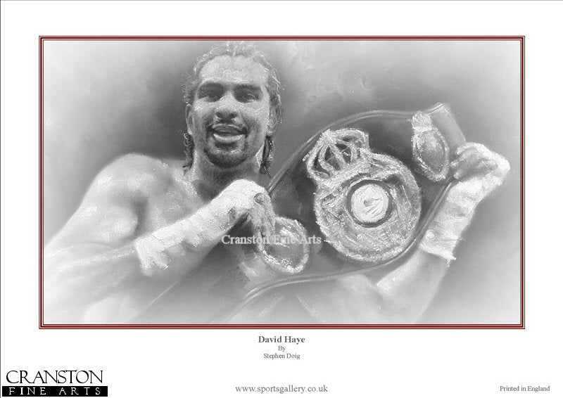 David Haye by Stephen Doig.