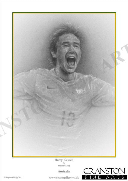 Harry Kewell - Australia by Stephen Doig.