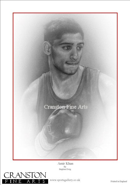Amir Khan by Stephen Doig.