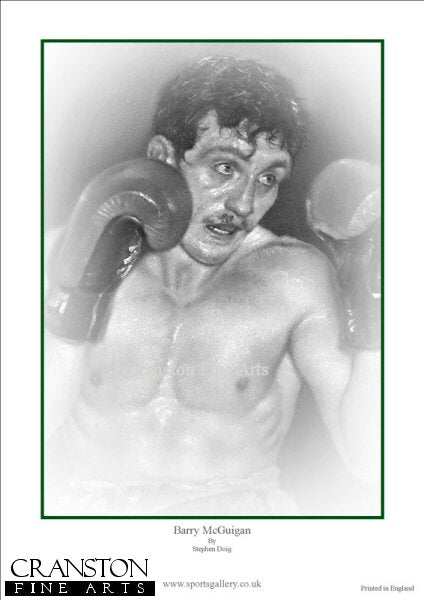 Barry McGuigan by Stephen Doig.