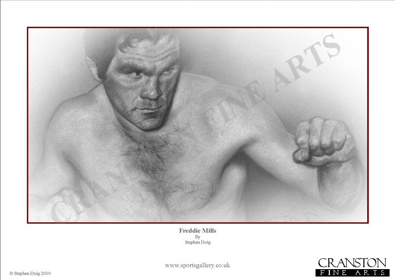 Freddie Mills by Stephen Doig.