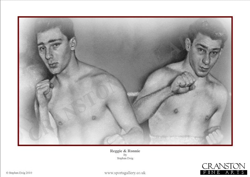 Reggie and Ronnie by Stephen Doig.