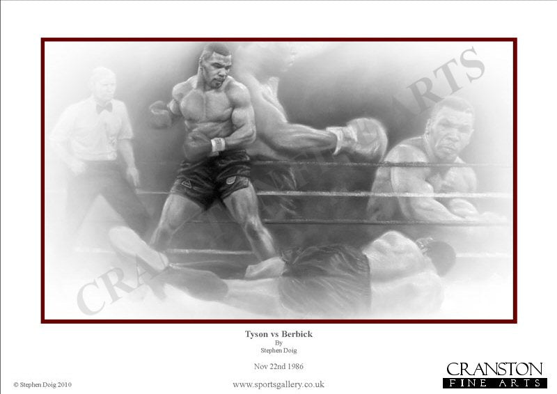 Tyson vs Berbick by Stephen Doig.