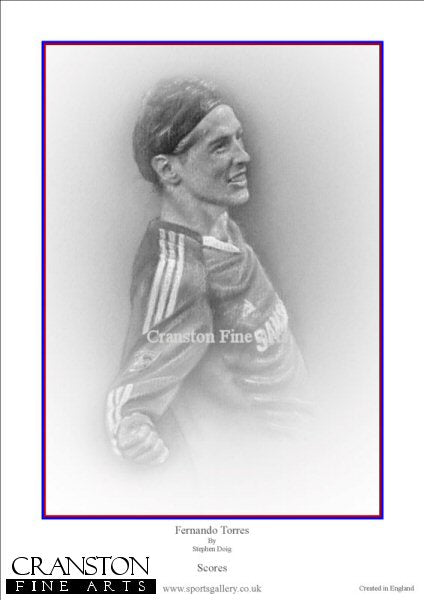 Fernando Torres - Chelsea by Stephen Doig.