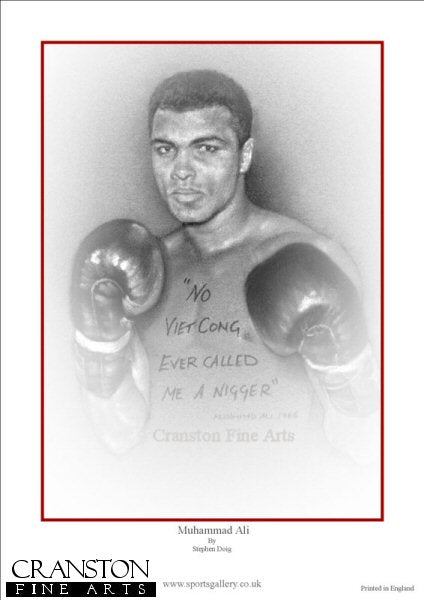 Muhammad Ali by Stephen Doig.