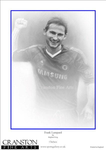 Frank Lampard - Chelsea by Stephen Doig.