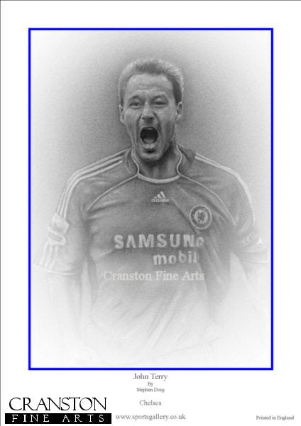 John Terry - Chelsea by Stephen Doig.