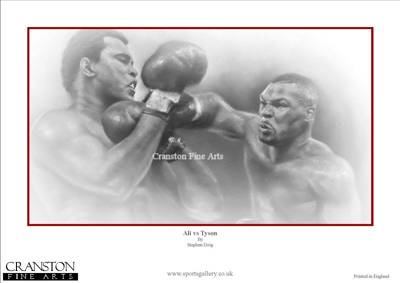Ali vs Tyson by Stephen Doig.