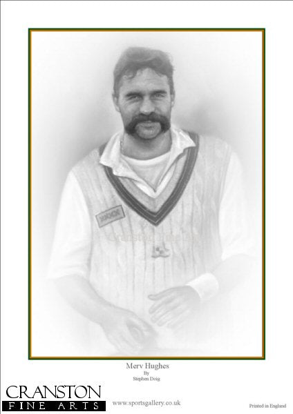 Merv Hughes by Stephen Doig.