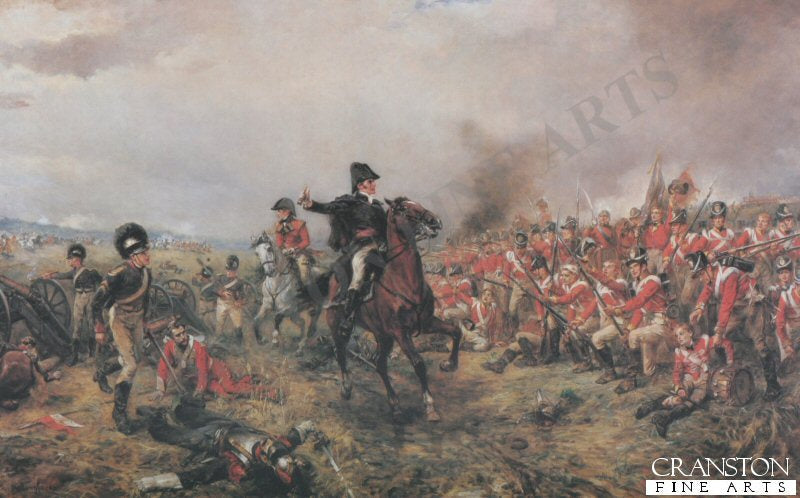 The Battle of Waterloo by Robert Hillingford (C)