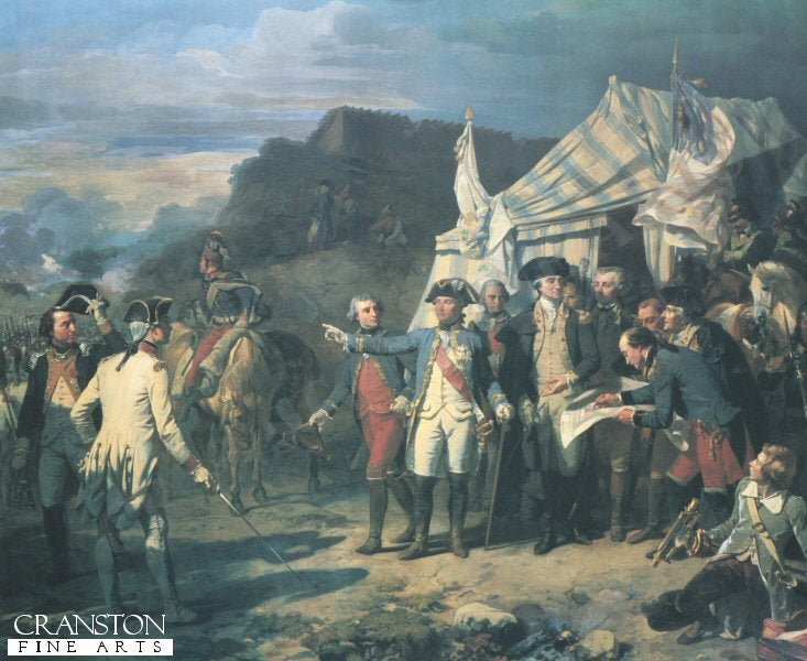 Seige of Yorktown by Couder.