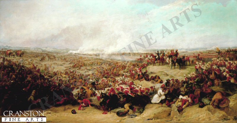 Battle of Meanee, (17th February 1843) by George Jones.
