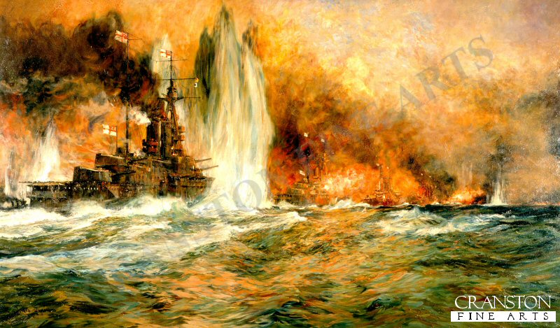 Battle of Jutland by Charles Dixon.