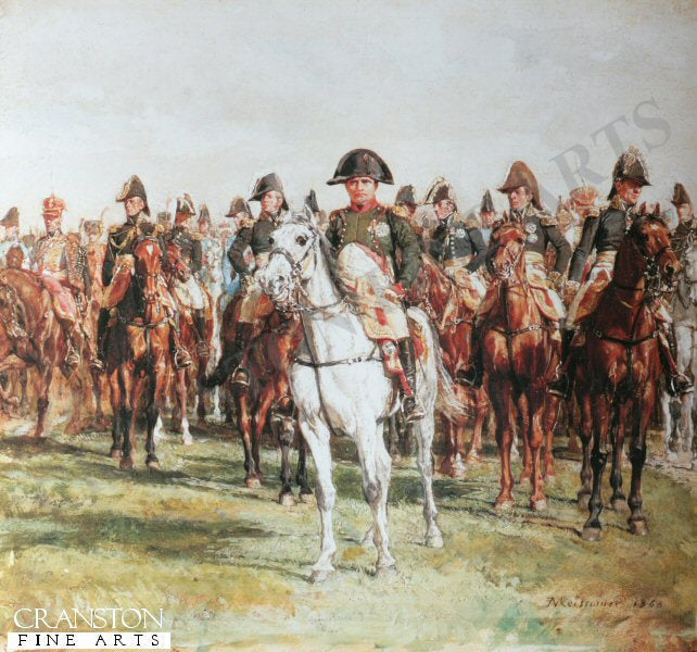 Napoleon and his Staff by Jean Louis Ernest Meissonier (B)