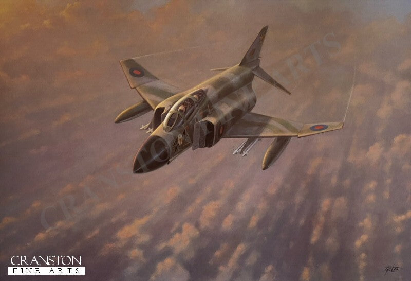 Phantom FGR 2 of III Squadron by Geoff Lea.