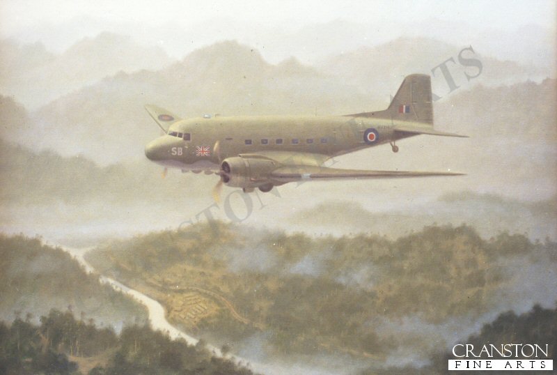 Dakota Over Burma by Geoff Lea.