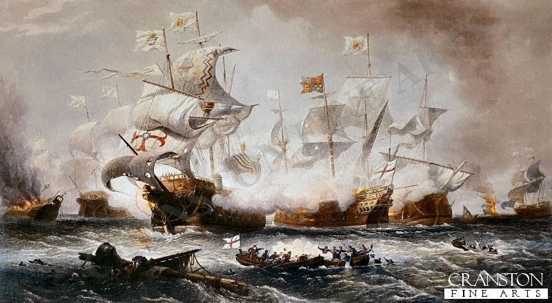 The Armada. The Attack of the Vanguard (B)