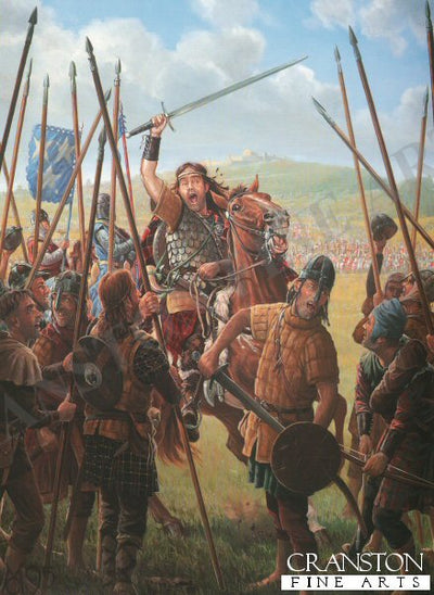 William Wallace Before the Battle of Stirling Bridge by Mark Churms.