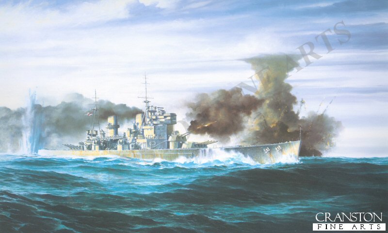 HMS Prince of Wales by Brian Wood (D)