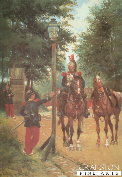The Checkpoint by Edouard Detaille. (B)