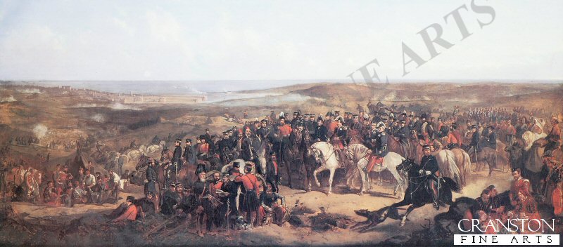 Allied Generals Before Sebastopol by Thomas Jones Barker.