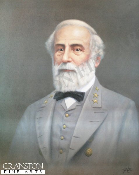 Portrait of General Lee by Geoff Lea.