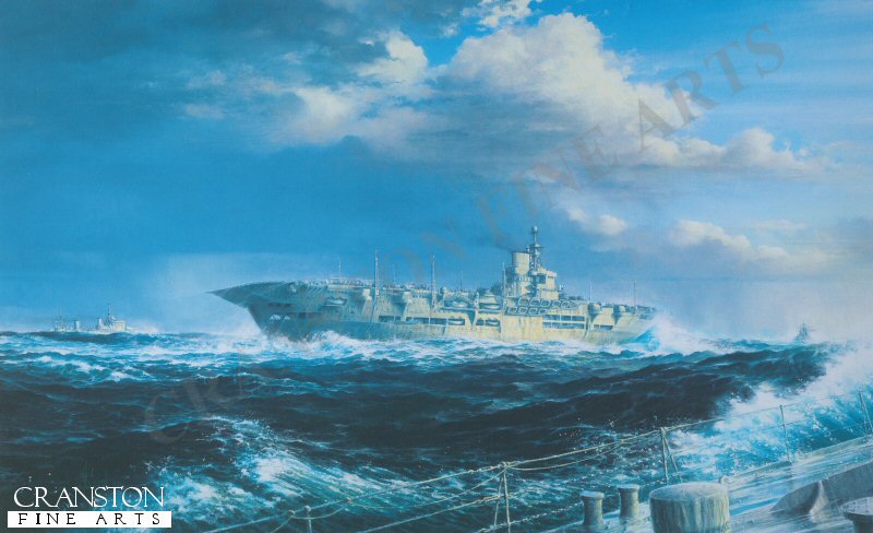 HMS Ark Royal by Brian Wood (D)