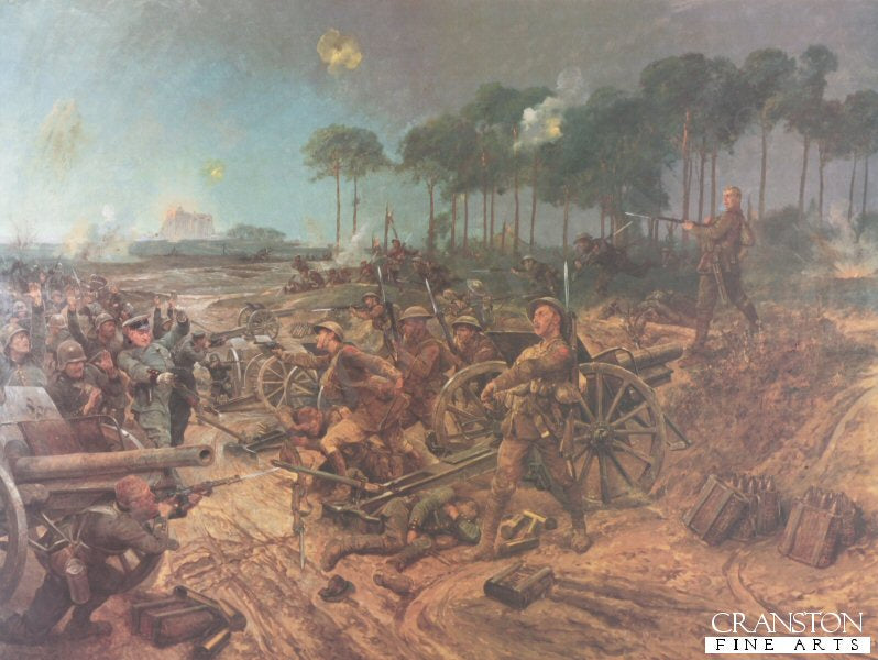 Capture of a German Battery by Richard Caton Woodville.