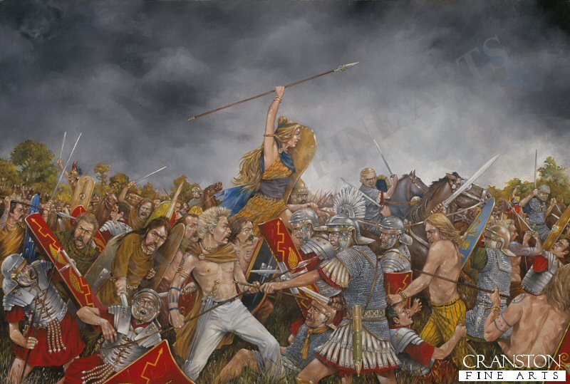 Ambush of the IX Legion by Brian Palmer.