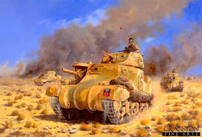 Operation Supercharge, 4th November 1941 by David Pentland. (B)