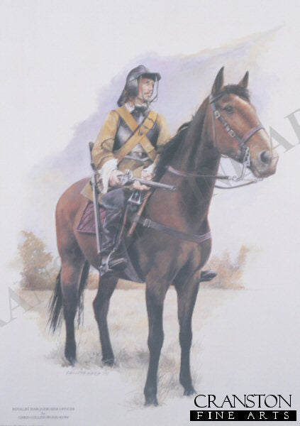 Royalist Harquebusier Officer by Chris Collingwood.