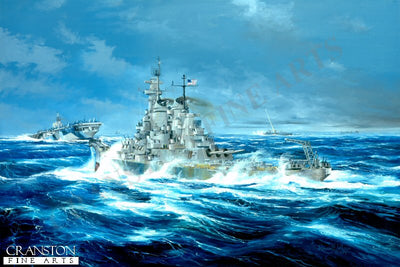 USS New Jersey, batten down the Hatches by Randall Wilson.