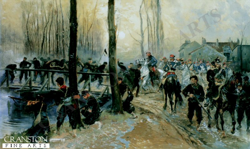 Episode during the Siege of Paris by Edouard Detaille.