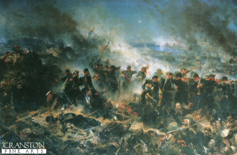Siege of Sebastopol, by Alphonse de Neuville.