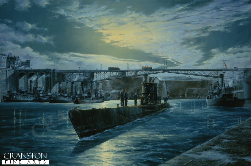 U-203 Under Cover of Darkness by Anthony Saunders. (E)