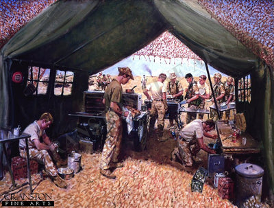 Sustaining Forward by Terence Cuneo.