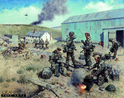 Lull in the Battle by Terence Cuneo.