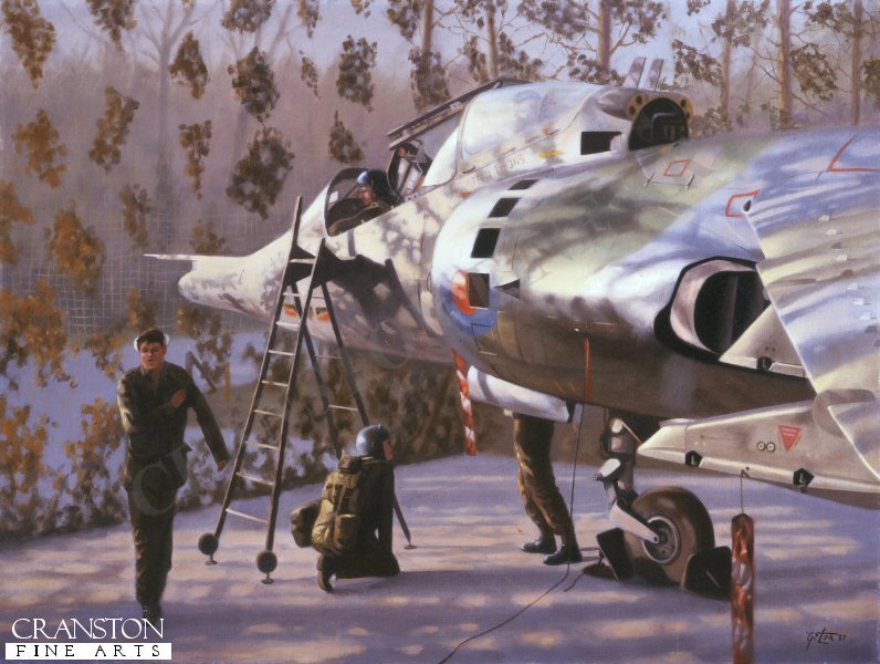 Harrier in a Hyde by Geoff Lea.