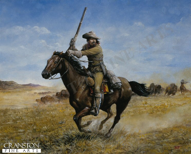 William F Cody (Buffalo Bill) by Brian Palmer.