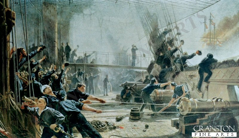 The Battle of Helgoland by Christian Molsted.