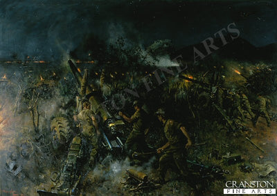 The Battle of Monte Cassino by Terence Cuneo.