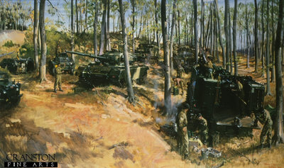 The Chestnut Troop by Terence Cuneo.