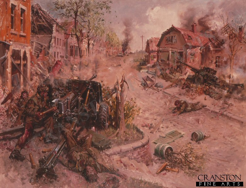 Lance Sergeant J D Baskeyfield VC by Terence Cuneo.