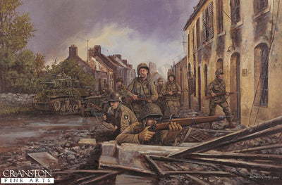 Screaming Eagles in Normandy, 7th June 1944 by David Pentland. (B)
