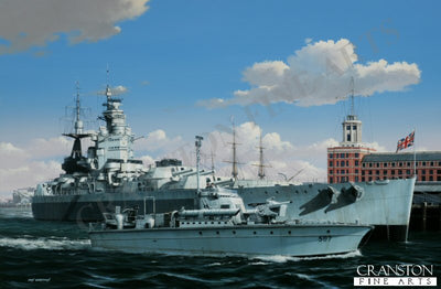 HMS Nelson by Ivan Berryman